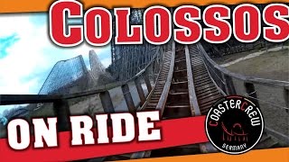 Colossos  Intamin Wooden Roller Coaster POV Thrillseeker Tour Part 2  HeidePark Resort [upl. by Areyk]