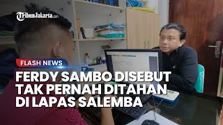 TERKUAK Alvin Lim Bongkar Kondisi Ferdy Sambo Disebut Sosoknya Tak Pernah Ditahan di Rutan Salemba [upl. by Nonnad905]