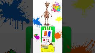 Lets Learn Colors by Painting French for Kids [upl. by Alix85]