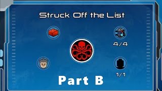 Collectibles  Struck Off The List Part B  LEGO Marvel Avengers [upl. by Atsillak]