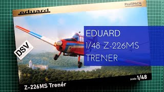 Eduard 148 Z226MS Trener Profipack 82182 Review [upl. by Lyrahc]