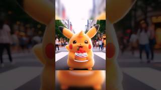 Pikachu Eating 🍧🍦 pikachu shorts viralvideo [upl. by Ingvar]