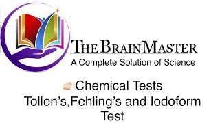 Chemical Test  Tollen’s Fehling’s and Iodoform Tests  Class XII [upl. by Eelyam272]