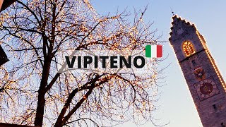 Sterzing  Vipiteno in January  Travel Italy 4K [upl. by Hadrian]