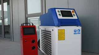 Dual Wire Feed laser welding machine [upl. by Hulda]