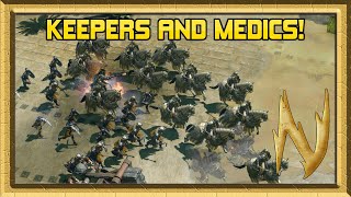 SpellForce 3 New Human Meta  Keepers and Medics [upl. by Kaenel293]