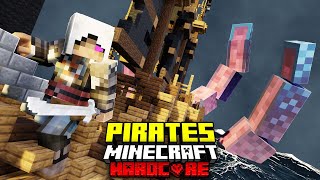 Minecraft Players Simulate a Pirate War in Minecraft Hardcore [upl. by Ile]