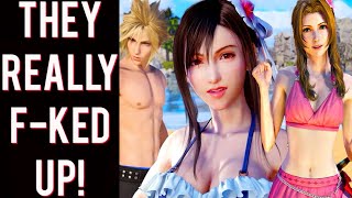 Tifa cant save Square Enix Final Fantasy studio posts HUGE financial failure CANCELS projects [upl. by Nalat]