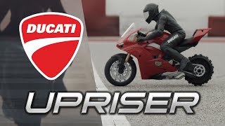 Upriser  A Revolution in RC Technology  Upriser Ducati Panigale V4 S RC Stunt Bike [upl. by Aener]