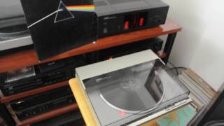 Technics SLQL1  Yamaha M50 Amplifier and Yamaha C50 Preamp 1983 Period Correct [upl. by Hammer]