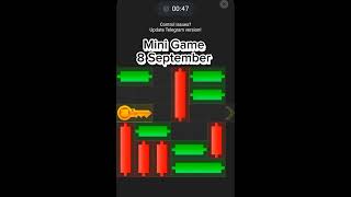 Mini Game Today 8 September Hamster Kombat how to solve Mini Game Puzzle in Hamster Kombat 💯 SOLVED [upl. by Vince]