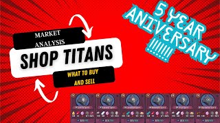 SHOP TITANS Market Analysis from Update 1700 [upl. by Sherrod]