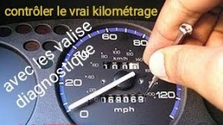 Service de vérification du kilométrage réel avec valise Autel  rapport officiel de lÉtat [upl. by Dorman]