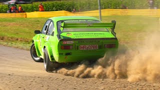 Rallyesprint Hünstein 2023  Sound  Action  Mistakes 4k  by Rallyeszene [upl. by Airdnassac737]