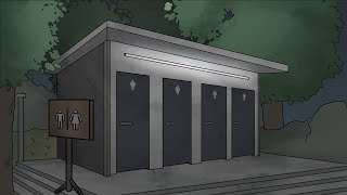 2 SCARY Restroom Horror Stories Animated [upl. by Giles474]