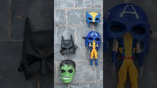 Wolvine and Deadpol chooses mask  no no  Marvel Toys [upl. by Lias]