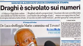 Prime pagine dei giornali di oggi 12 gennaio 2022 Rassegna stampa Quotidiani nazionali italiani [upl. by Alakim]