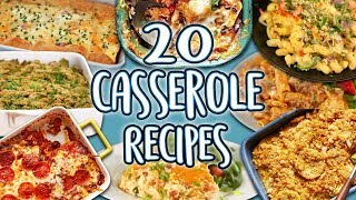 20 Casserole Recipes  Easy Casseroles Recipe Compilation  Well Done [upl. by Thomson]