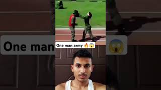 one man army takewando fight 😱 one man army  fight avtuon army kicks [upl. by Nosneb579]