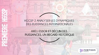 HGGSP PREMIÈRE  ESSOR ET DECLIN DES PUISSANCES UN REGARD HISTORIQUE [upl. by Hartfield]