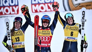 AUDI FIS Ski World Cup  womens GS  Kronplatz ITA Jan 25 2023 weareskiing  Highlights [upl. by Mcmillan]