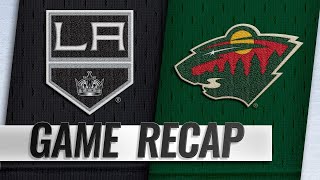 Wild take down Kings for fourth consecutive win [upl. by Niran163]