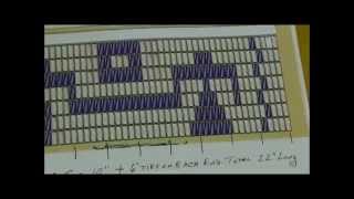 How to Make a Wampum Belt part 2 [upl. by Fromma935]