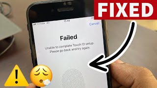 Unable to Complete Touch ID Setup Please go back and try again  Fixed iPhone Touch ID Setup Failed [upl. by Gweneth890]