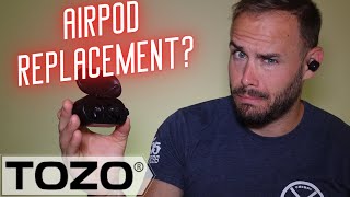 Tozo T10 Bluetooth Earbuds Review  Fitness Tech Review [upl. by Ahsa]