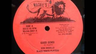 Don Angelo amp Black Roots Players  Good Sensi  Dub  12quot Wackies 1987  WEED ROOTS 80SDANCEHALL [upl. by Wilfred]