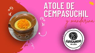 ¿Te sobraron flores de cempasúchil ¡Hazlas atole [upl. by Krystal]