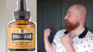 Proraso beard oil review best cheapie [upl. by Bard]