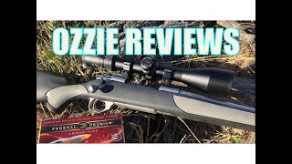 Weatherby Vanguard quotStainlessquot 300Win Mag Rifle with accuracy testing [upl. by Douville989]