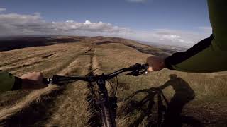 Pentland Hills 5 Peaks mountain bike route [upl. by Ana]