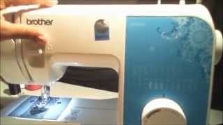 How to use the Brother LX2500 Sewing Machine [upl. by Nybbor]