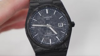 TISSOT PRX POWERMATIC 80 40MM CARBON T1379079720100 [upl. by Richmond816]