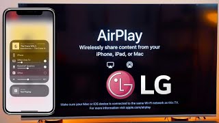 How to Use Apply AirPlay on LG TV [upl. by Thurmond791]