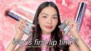 NEW ISSY GELEE TINT Complete Swatches  Wear Test 🎀💕 • Joselle Alandy [upl. by Ryon530]