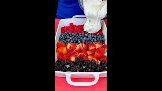 No Bake Berry Cheesecake Salad 🍓 [upl. by Lseil81]