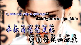 Karaoke song ngữ Mộng Uyên Ương Hồ Điệp  鸳 鸯 蝴 蝶 梦  Hoàng An 黃安 [upl. by Siro47]