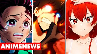 AnimeNews SOLO LEVELING è PAZZESCO｜DEMON SLAYER 4 ARRIVA TARDISSIMO｜MUSHOKU TENSEI 2 NUOVO TRAILER [upl. by Adlen]