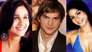 Alia Bhatts video praised by Hollywood Star Ashton Kutcher Tanisha Mukerjee avoids questions on Ar [upl. by Anahgem]