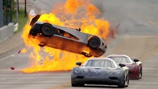 Top 10 Movie Car Crashes [upl. by Tadio620]