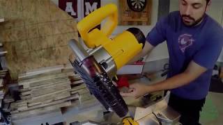 Dewalt DW715 Miter Saw Unboxing [upl. by Aicela]