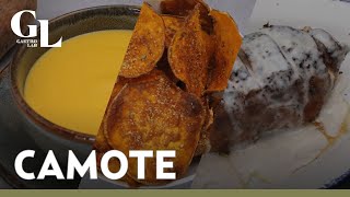 3 recetas sanas y baratas con CAMOTE amarillo Crema chips y camote dulce al horno [upl. by Anoed915]