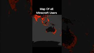 Map of all Minecraft user minecraft thingsyoudontknowaboutminecraft gaming shorts viralshorts [upl. by Riker]