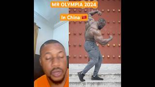 Mr Olympia 2024 winner posing in China mrolympia2024 olympia [upl. by Eanehs46]