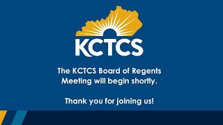 KCTCS Board of Regents Special Meeting [upl. by Ocihc]