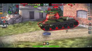 World of Tanks Blitz 블리츠 6티 골탱 소련 T3485 Victory 중형전차 [upl. by Eldin]