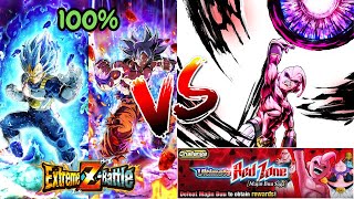 HOW GOOD ARE 100 LR AGL UI GOKU amp LR INT SSBE VEGETA VS ULTIMATE RED ZONE MAJIN BUU SAGA STAGE 4 [upl. by Obrien]